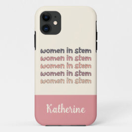 Eigene Frauen in sternenstilistischen Geschenken Case-Mate iPhone Hülle