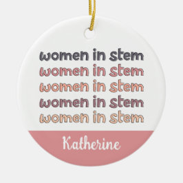 Eigene Frauen in sternenstilistischen Geschenken Keramik Ornament