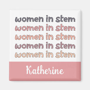 Eigene Frauen in sternenstilistischen Geschenken Magnet