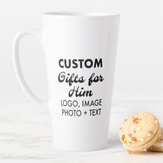 Eigene Geschenke für Ihm große Latte Tasse 17oz.