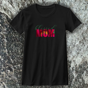 Eigene gesegnete Mama Rosa Christliche Mutter T-Shirt