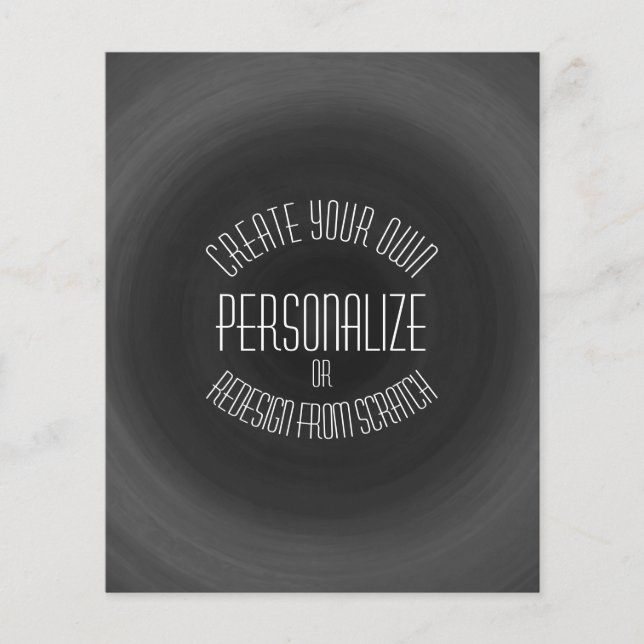 Eigene Gestaltung - Benutzerdefiniertes Design Flyer (Vorne)