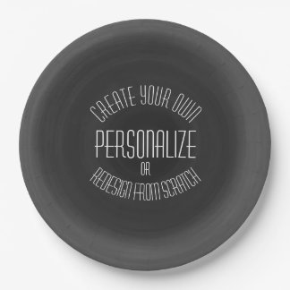 Eigene Gestaltung - Benutzerdefiniertes Design Pappteller