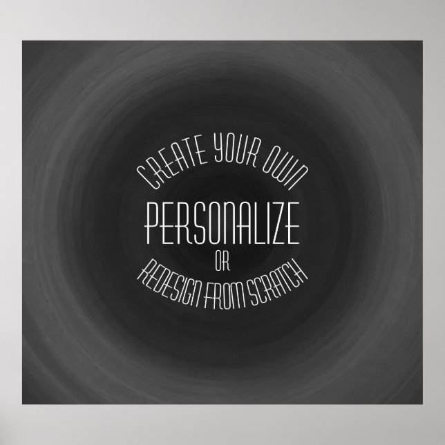 Eigene Gestaltung - Benutzerdefiniertes Design Poster (Vorne)