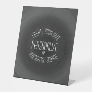 Eigene Gestaltung - Benutzerdefiniertes Design Sockelschild