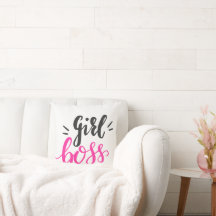 Eigene Girl-Boss-Typografie mit beliebiger Farbe
