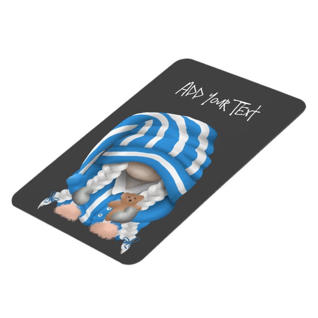 Eigene Größe behalten oder hinzugefügt - Größe: 4" Magnet (Linke Seite)