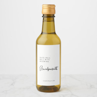Eigene Großmutterweinmarke Weinetikett