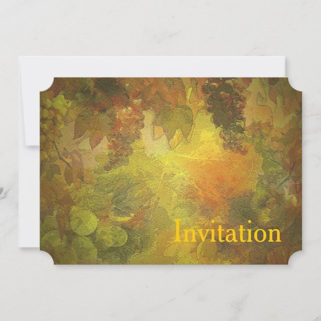 Eigene Herbsteinladung Einladung (Vorderseite)