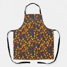 Eigene Herbstleaves und Berries Schürze