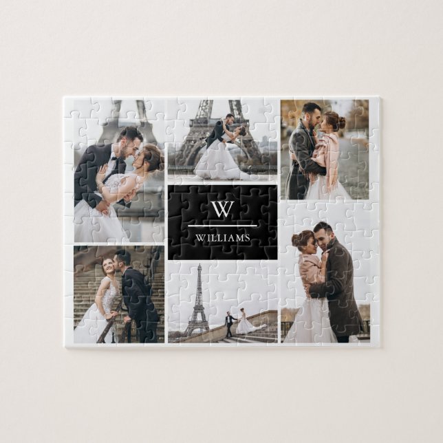 Eigene hinzufügen | 6 Foto Galerie Puzzle (Horizontal)