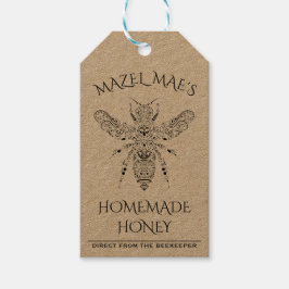 Eigene Honey Labels Geschenkanhänger