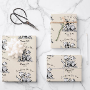 Eigene Kinder heißen einige sonnige Lieben Sie Nie Geschenkpapier Set