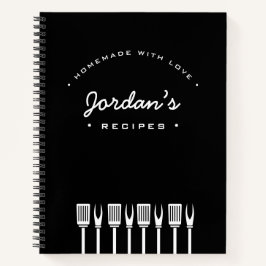 Eigene Liebe mit Koch Rezept Notizbuch