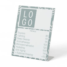 EIGENE LOGO-BUSINESS-PREISLISTE SAGE GREEN WHITE