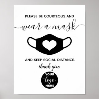 Eigene Logo-Markenbezeichnung Business Safety Wear Poster