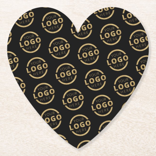 Eigene Logo-Werbemarke Untersetzer (Vorderseite)