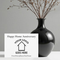 Eigene Logos für Real Anwesen Happy Zuhause Annive
