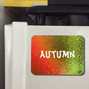 Eigene Namensschattierungen von Orange & Green Pre Magnet