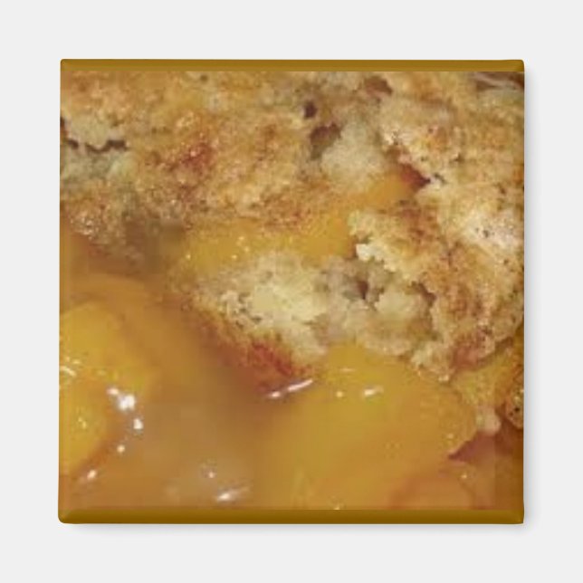 Eigene Peach Cobbler Magnet (Vorne)