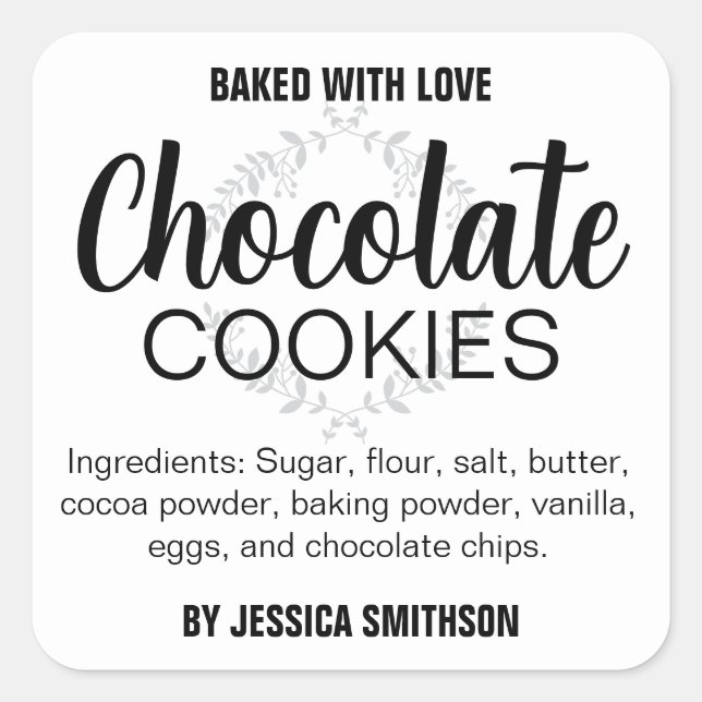 Eigene Personalisierte Bezeichnung HM001_10sqv1 Quadratischer Aufkleber (Vorderseite)