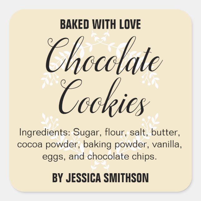 Eigene Personalisierte Bezeichnung HM001_13sqv1 Quadratischer Aufkleber (Vorderseite)