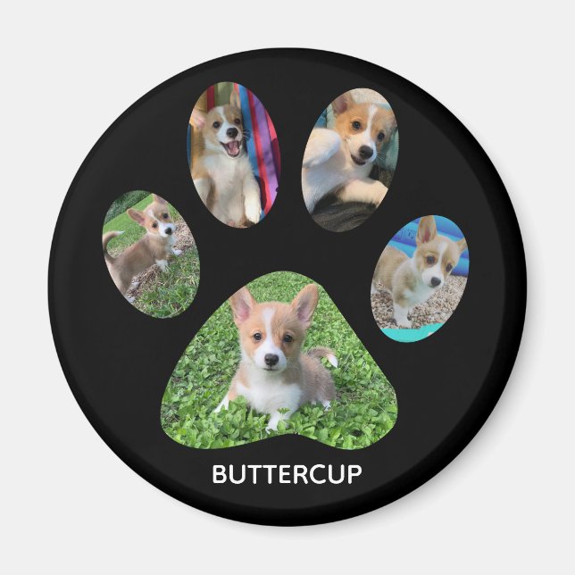 Eigene Pet Fotografie Pad Druckausgabe Magnet (Vorne)