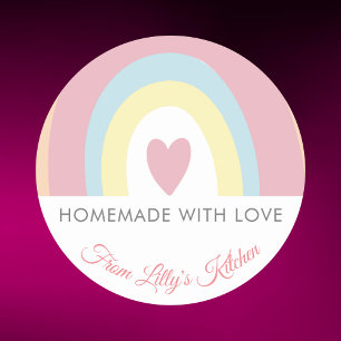 Eigene Regenbogensicherung Kleinaufkleber Runder Aufkleber