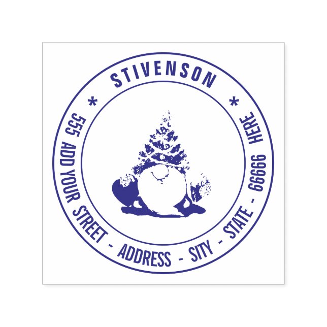 Eigene Rücksendeadresse Benutzerdefiniertes Bild P Permastempel (Design)