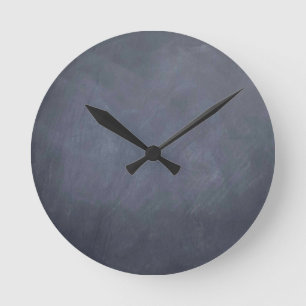 Eigene Schiefertafel-Zubehörteile erstellen - anpa Runde Wanduhr