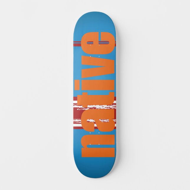 Eigene Skateboard (Vorderseite)