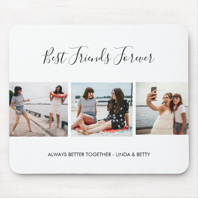 Eigene Text-benutzerdefinierte 3-Collage-Maus hinz Mousepad (Vorne)