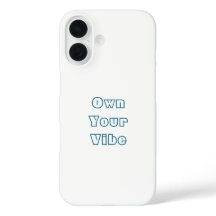 Eigene Vibe - Stilvolles iPhone 16 Back Case