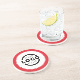 Eigene Werbefirma-Logo mit der Markenbezeichnung R Getränkeuntersetzer