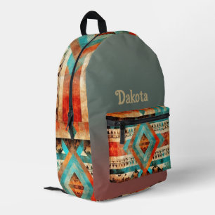 Eigener Amerikanische Ureinwohner Style Print - Mi Bedruckter Rucksack