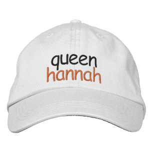 Eigener, bestickter Name "Queen" Bestickte Baseballkappe