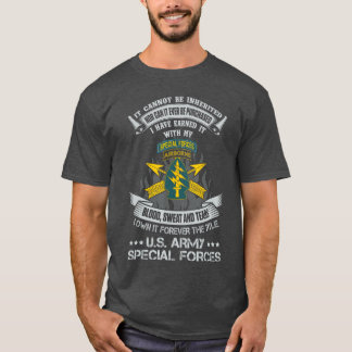 Eigener Foreverheitle US Special Forces Veteran Gr T-Shirt