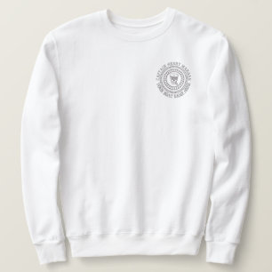Eigener Kapitän und Schiffsname Sweatshirt