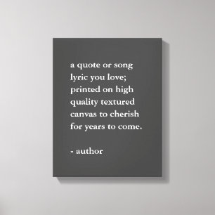 Eigener Kostenvoranschlag auf Leinwand