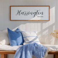 Eigener Nachname Drucken neuer Zuhause-Eigentümer