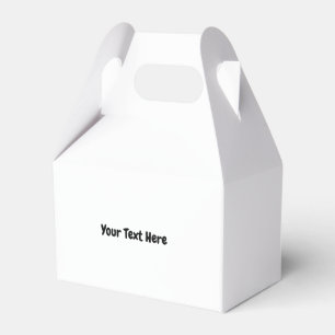 Eigener Text Geschenkschachtel