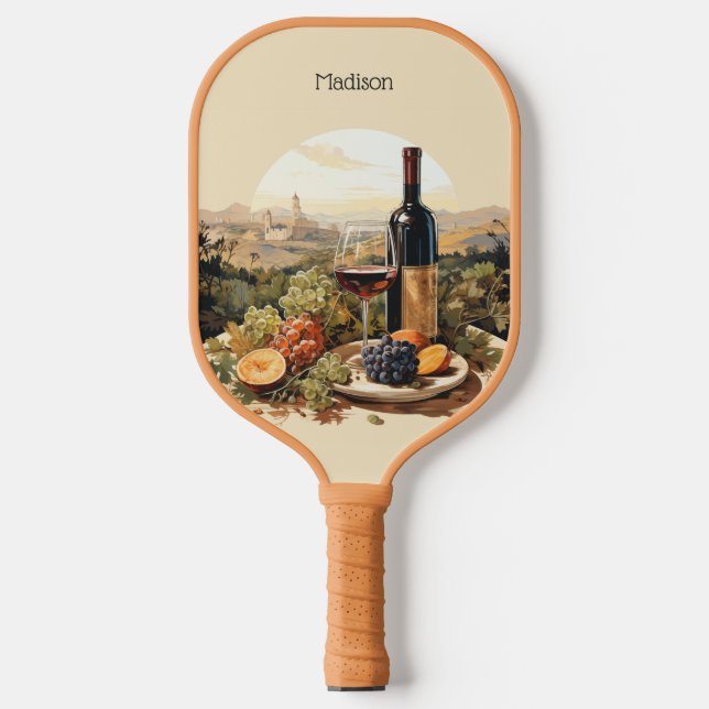 Eigener Text Pickleball Schläger (Vorderseite)