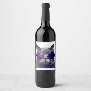 Eigener Wein (oder feiner Wein) Flaschenetikett (4 Weinetikett