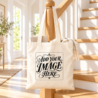 Eigenes Bild Hochladen Personalisierte Foto-Tasche Tragetasche