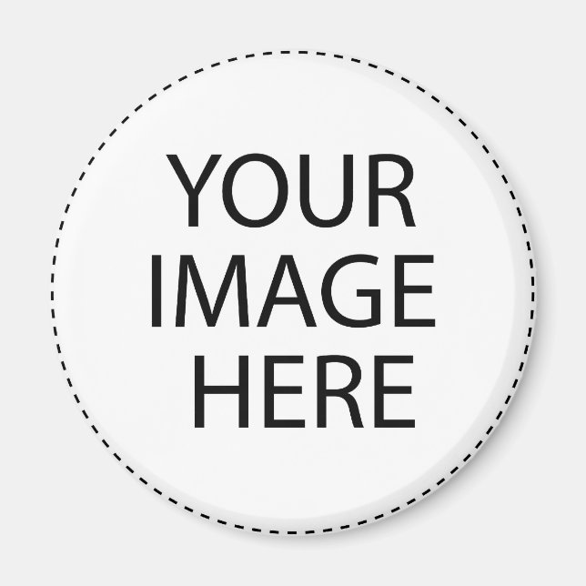 Eigenes Bild oder Text hinzufügen Magnet (Vorne)