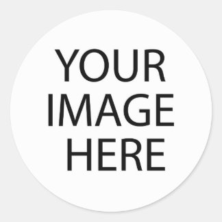 Eigenes Bild oder Text hinzufügen Runder Aufkleber