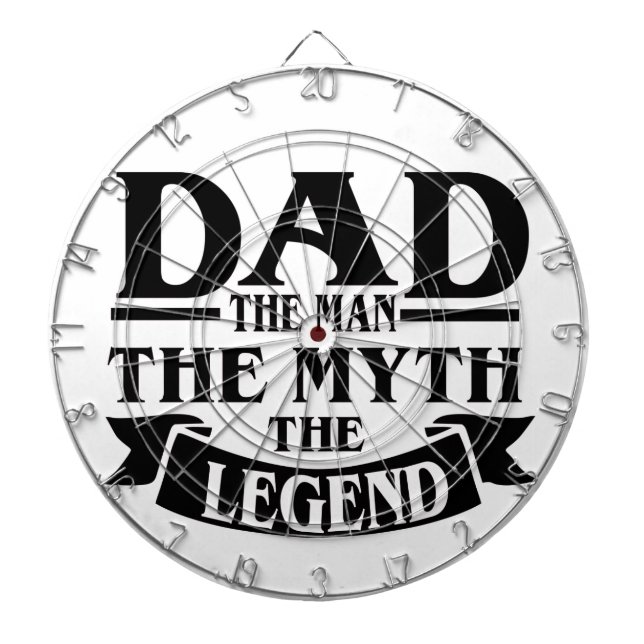 Eigenes Design und Text behalten oder erstellen Dartscheibe (vorne)