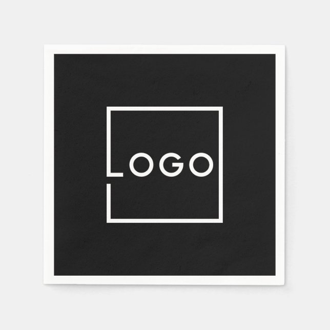 Eigenes Firmenlogo Serviette (Vorderseite)