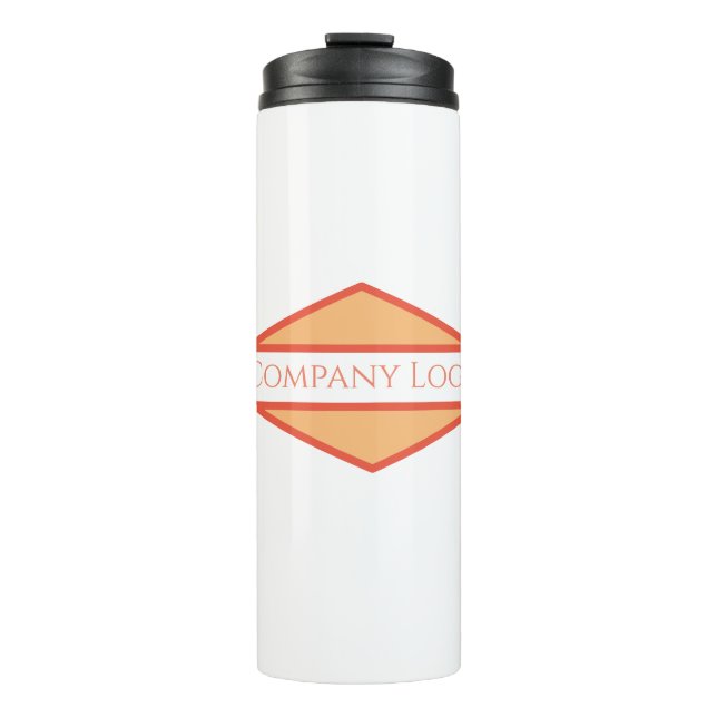 Eigenes Firmenlogo  Thermosbecher (Vorderseite)