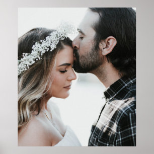 Eigenes Foto doppelseitig hinzufügen Poster